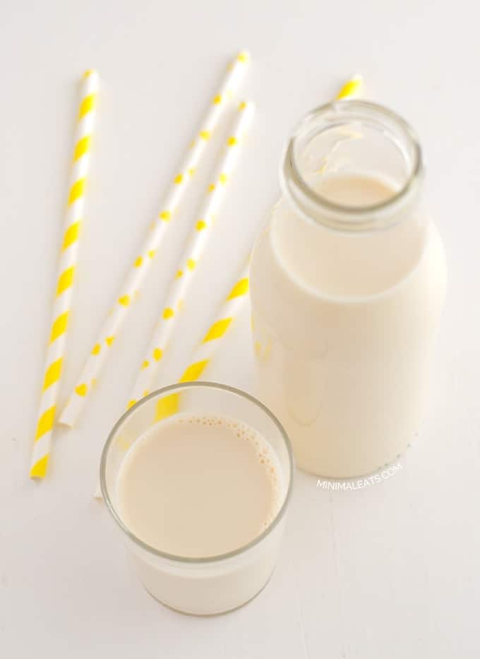 豆浆| minimaleats.com #minimaleats #纯素#配方#无麸质