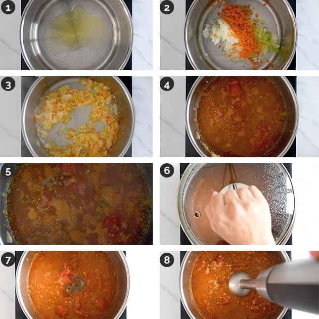 制作扁豆汤的步骤照片